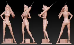 nurse 3D model
