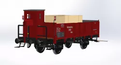 O Halle Good wagon 7¼" gauge final