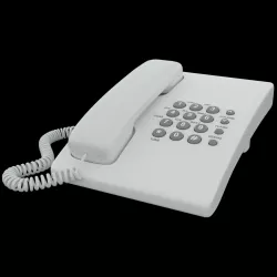Offise telephone Low-poly 3D model