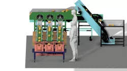 Orange Grader and Weight Machine