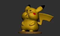 pikachu 3D model