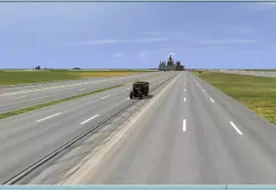 Piskarevsky Prospekt in Saint Petersburg 200 meters Low-poly 3D model