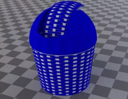 Plastic Trash Can