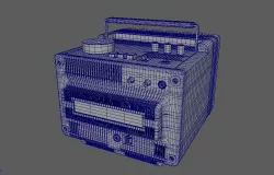 portable tv 3D model