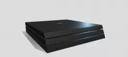 PS4 PRO 3D model