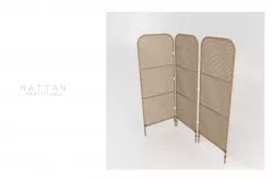 Rattan Partitions 3D model