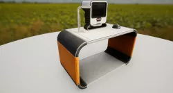 Retro sci-fi interior objects Low-poly 3D model