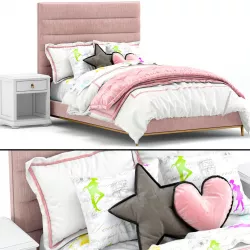 RH Baby and Child Pfeiffer bed 3D model