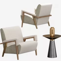 Robinil Monte - ARM CHAIR 3D model