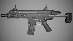 Scar SC Low-poly 3D model