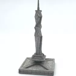 Sci Fi Shapes  - Dystopia Building 2 Low-poly 3D model