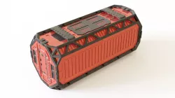 SciFi Container 3D model