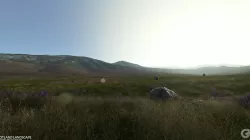 Scotland Landscape Low-poly 3D model