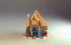 Shack 3D model