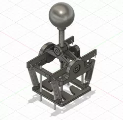 Sim Racing H Shifter Model