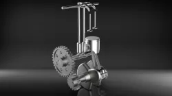 Single Cylinder Engine Assembly