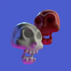 Skull 3D model