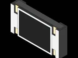 SMD resistor 1206 (Imperial Size Code) - base model (no value)