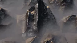 snowy mountain animation 3D model