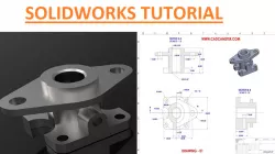 Solidworks part exercise - 1