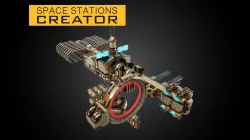 Space Stations Creator Low-poly 3D model