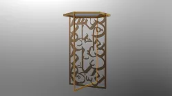 table arabesque  3D model
