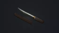 Tanto  Low-poly 3D model