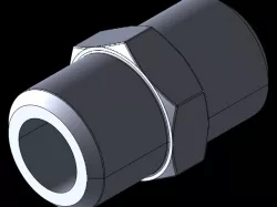 Threaded Nipple - 1/4"