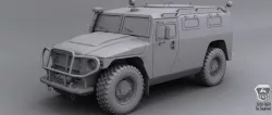 Tiger Gaz 2330  3D model