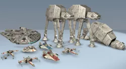 Ultimate Game Ready Star Wars Vehicles Collection Low-poly 3D model