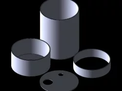 UVC Watter Bottle Body