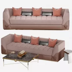Versace Via Gesu Sofa 3D model