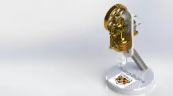 vertical stirling engine