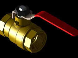 Válvula de bola 0.5IN 14NPT NOM