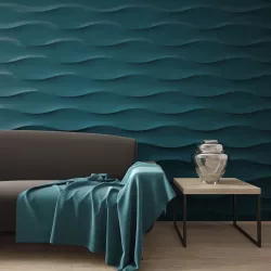 Wall 3d panel Wave v2 3D model