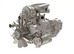 Wankel Engine 3D model