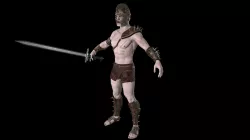 Warrior T4 Low-poly 3D model