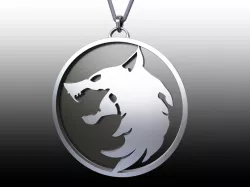 Wolf Medallion