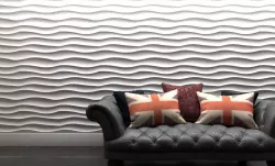 3d panel Big Wave 3D model