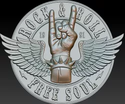 3d STL model for CNC rock  roll 3D model