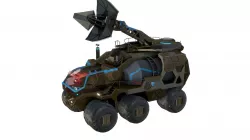 Antenna Vehicle Low-poly 3D model