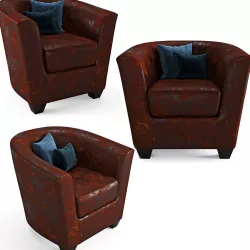 Armchair gobi 3D model