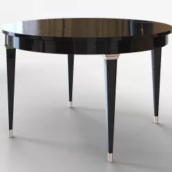 Art Deco Round Dining Table RSA 3D model