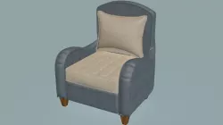 Beckman Chair 3D model