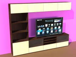 BESTA TV storage 3D model