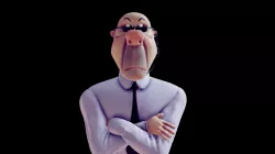 Bodyguard Low-poly 3D model