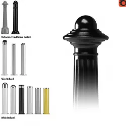 Bollard set 3D model