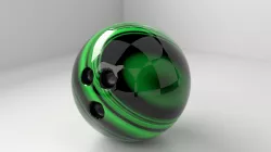 Bowling Ball 3D model