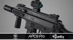 BT APC9 Pro Low-poly 3D model
