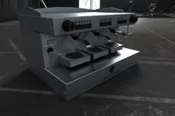 cafe maker Low-poly 3D model